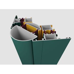 China ISO Customized Stylish  6005 Powder Coated Aluminium Section on sale