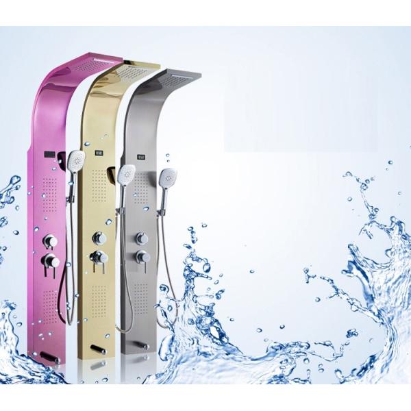 Buy cheap Quality Assurance #304 stainless steel shower panels with shower function from wholesalers