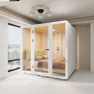 Buy cheap Fully Enclosed Modular Sleeping Pod with Adjustable LED Lighting and Integrated Ventilation from wholesalers