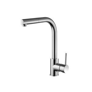 China Chrome Single Handle Brass Kitchen Mixer Taps For Kitchen T81039 on sale