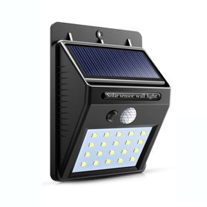 Buy cheap 800mAh 200LMs Solar Powered 20 Led Motion Sensor Light Wireless Exterior Security product