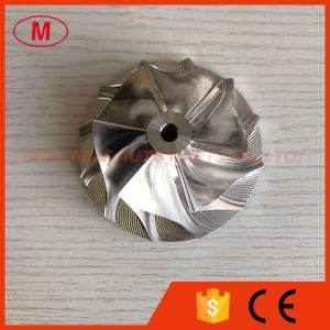 Buy cheap GT3076 54.97/76.13mm 6+6 blades 467756-0004 Turbocharger Billet/milling/aluminum 2618 compressor wheel for racing from wholesalers