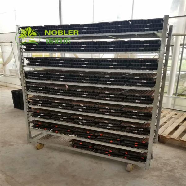Buy cheap Flower Frame Seedling Cart Danish Plant Trolley Hot Galvanizing from wholesalers