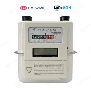 Wireless LoRaWAN Gas Meter with Extensive 3000m Reading Distance