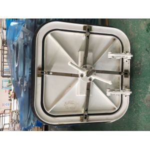 Buy cheap Watertight Aluminum Embedded Rectangular Marine Hatch Cover from wholesalers