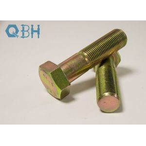 DIN 931 half thread Hexagon head hex bolts with shank class4.8 class 8.8 class