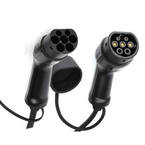 Buy cheap 32A 3 Phase 22kw Type 2 To Type 2 EV Cable IEC 62196-2 TPU Jacket Mode 3 EV Cable from wholesalers