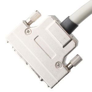 Hd D Sub Db50 Case Zinc Alloy Nickel Plated To D-Sub Mdr Plug Od 90mm