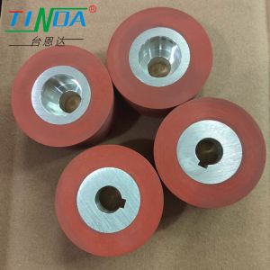 Buy cheap Smooth Surface High Temperature 350 Degrees  Silicone Roller Top low Wheel For PFAFF 8323 Hot-air seam sealing Machine from wholesalers