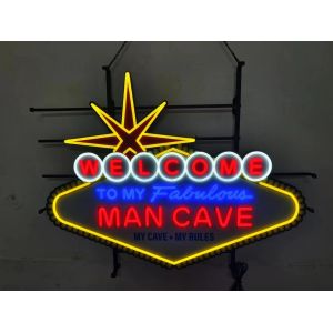 Buy cheap Custom Logo New Design MAN CAVE  PVC Led Neon Sign from wholesalers