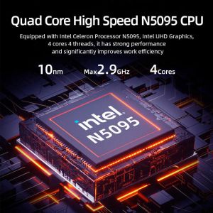 Buy cheap 10 Core Intel Alder Lake NUC N5095 Win10 HTPC Dual Hd-Mi 4K UHD Ultra Win11 Mini Portable Computer Pc For Onsite Training from wholesalers