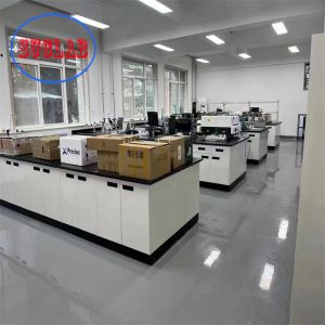 Buy cheap Phenolic Counter Tops Chemistry Lab Workench With Steel Construction from wholesalers