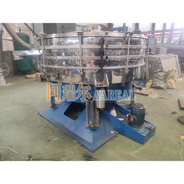 Quality High Efficiency Aluminum Oxide Powder Tumbler Screening Machine With Ultrasonic Mesh Cleaning for sale