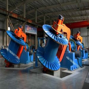 Buy cheap Ø2240mm Center Rotating Pay-off Bobbin Size PN2000-PN2240 Drum Twister Machine With 22KW Motor Power And 50r/min Rotation Speed from wholesalers