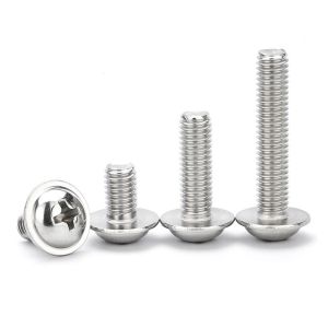 Buy cheap M3 Round Washer Head Screw Grade 8 Cross Recessed Self Tapping Screw from wholesalers