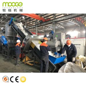 HDPE Waste Film Recycling Line Agricultural 3000kg/H LDPE Machine