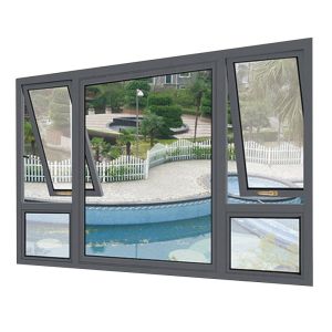 Buy cheap Customize Hanging Curtain Type Aluminum Top Hung Windows for Original Design Projects from wholesalers