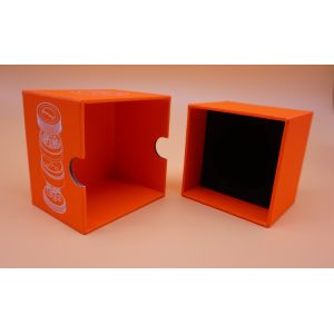 Buy cheap Rigid Vape Cannabis Packaging , Vape Cart Packaging For E Cigarette Greyboard C2S EVA Material from wholesalers