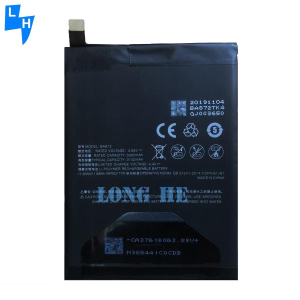 100% Compatible Smartphone Battery Replacement for Meizu 16X M1872 M872H M872Q 3100mAh