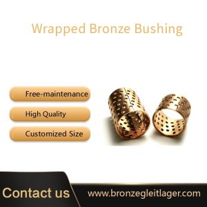 Buy cheap Wrapped Bushing Size, Bronze CuSn8 Material from wholesalers