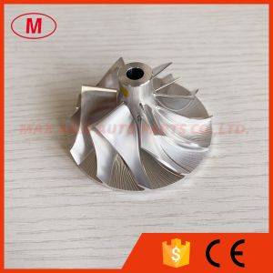 Buy cheap HT18 14411-62T00 43.80/63.00mm 6+6 blades Turbocharger milling/aluminum 2618/billet compressor wheel from wholesalers