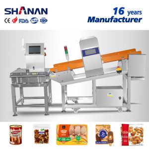 Buy cheap Combo Metal Detector And Checkweigher For Food Can Frozen Packaging Weighing Machine from wholesalers