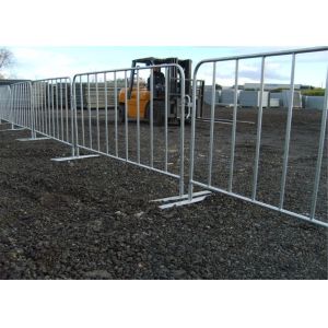 Buy cheap Full Hot Dipped Galvanized Crowd Control Barriers 1100mm X 2200mm from wholesalers