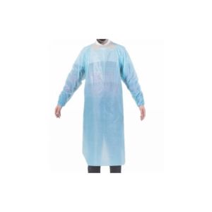 Buy cheap CPE Material Non Sterile Isolation Gown Waterproof Disposable Gown from wholesalers