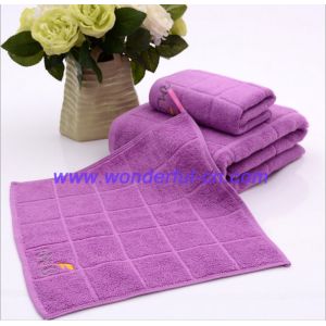 Buy cheap Luxury custom embroidered cheap hand towels wholesale bulk from wholesalers