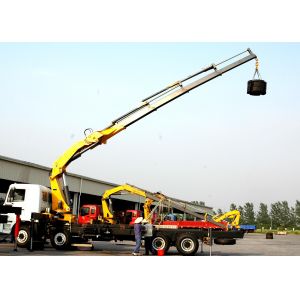 Buy cheap Durable Safety 14 Ton Lifting Articulated Boom Crane , CE Certification from wholesalers