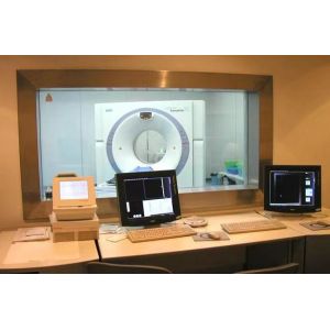 Buy cheap 8mm X Ray Shielding Glass 1.7mmpb-6.71mmpb Lead Equivalent Transparent Design from wholesalers