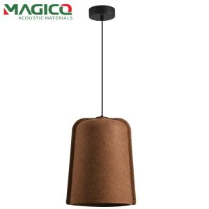 Felt Pendant Light Shade Living Room Luxury Color Modern Polyester Fiber Sound