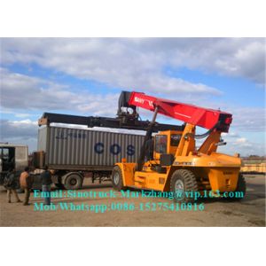 Buy cheap SRSC45C31 Sany Reachstacker Bulk Cargo Handling Equipment High Speed from wholesalers
