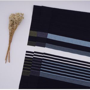 Soft And Comfortable Versatile Striped Material Fabric For T-Shirt