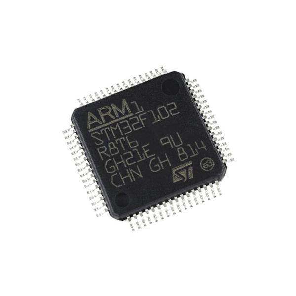 Buy cheap IC CHIP 32BIT 64KB FLASH 64LQFP STM32F102 MCU STM32F102R8T6 IC from wholesalers