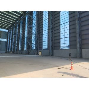 Buy cheap Customized H Section Frame Steel Structure Warehouse with Glass Wool Wall Panel from wholesalers