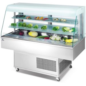 Buy cheap Multideck 800W Salad Display Refrigerator Commercial Use Multiscene from wholesalers