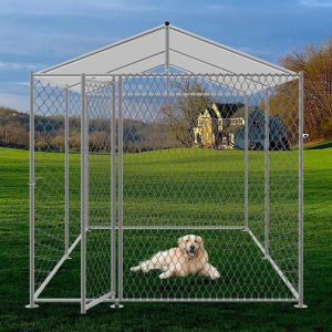 CE Safe Sheltered Protection 3x3m Dog Run Kennel