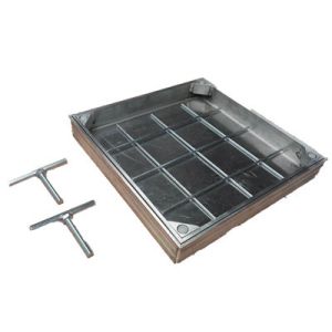 Buy cheap Customized Aluminium Drain Cover ,  Tiled Recessed Manhole Cover product
