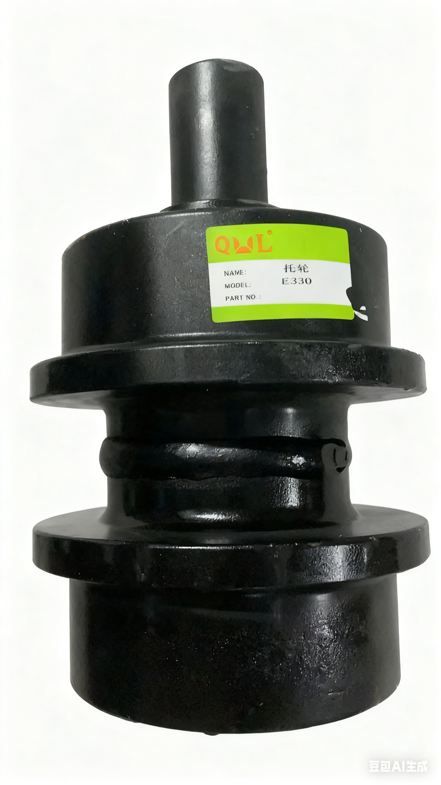 E330 excavator undercarriage parts: carrier rollers, idlers, four wheels and one