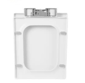 Buy cheap Rectangular Slow-Close Plastic Toilet Seat Cover With Strength Fixing And Soft Seal from wholesalers