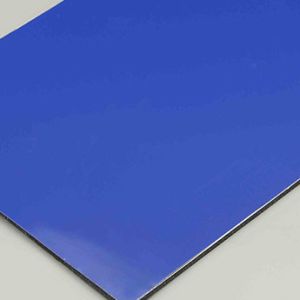 Sea Blue PE Aluminum Composite Panel 4x8 Sheets 4MM Construction Building