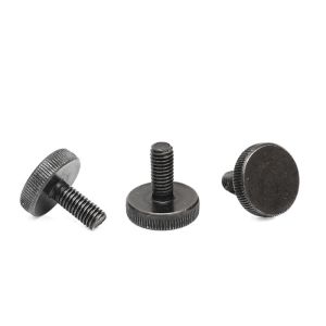 Buy cheap Black M8 M12 Carbon steel Thumb Screw Class8. 8 Grade 8.8 Spade Head Thumb Screw from wholesalers