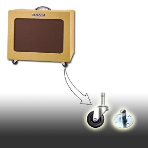 Buy cheap Genuine Fender Amplifier 2" Plug-in castor with socket, zinc plating. from wholesalers
