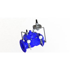 Manual Hydraulically Operated Flow Control Valve Ductile Iron Material