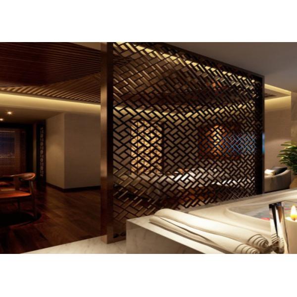 Buy cheap Customized Color Decorative Metal Screen Panels Lightweight For House / Building from wholesalers