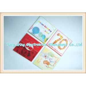 Buy cheap Personalized Delicate Festival Custom Sound Greeting Cards with sound chips from wholesalers