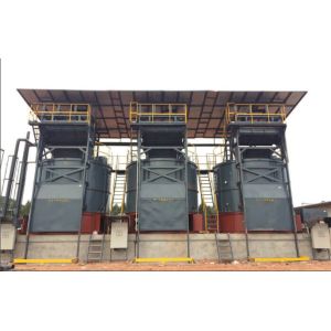 Energy Saving Industrial Composting Machine System Plant Environmental Friendly