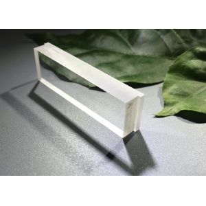 Buy cheap Polished Surface Sapphire Components Sapphire Step Optical Lens Scratch Resistance from wholesalers