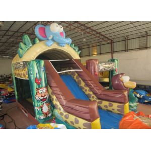 Buy cheap Forest themed inflatable safari park combo China inflatable safari combo animals combo from wholesalers
